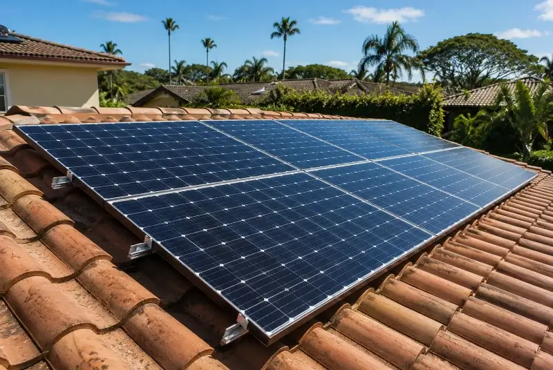Installation de panneaux solaires à Chancelade